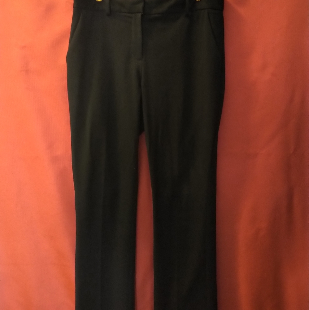 Express Black Columnist Barley Boot Cut Office Pants